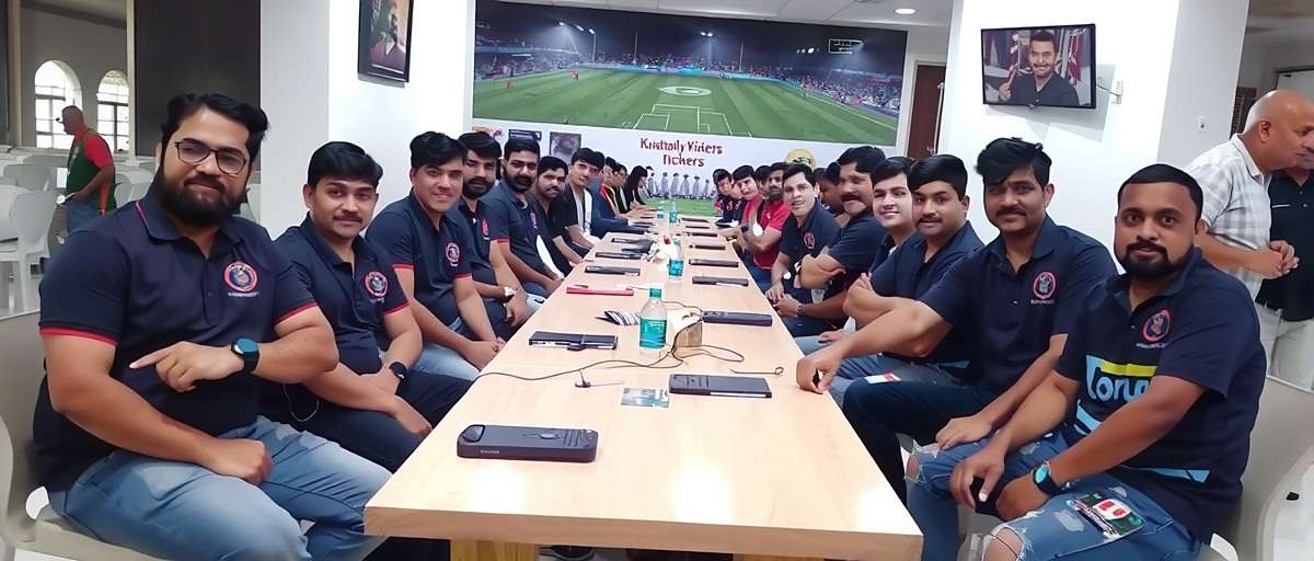Kukatpally Kickers Community Meetup Kukatpally Kickers players at a real-life meetup event