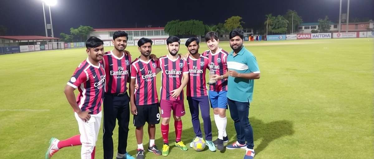 Kukatpally Kickers National Championship Players at Kukatpally Kickers National Championship event