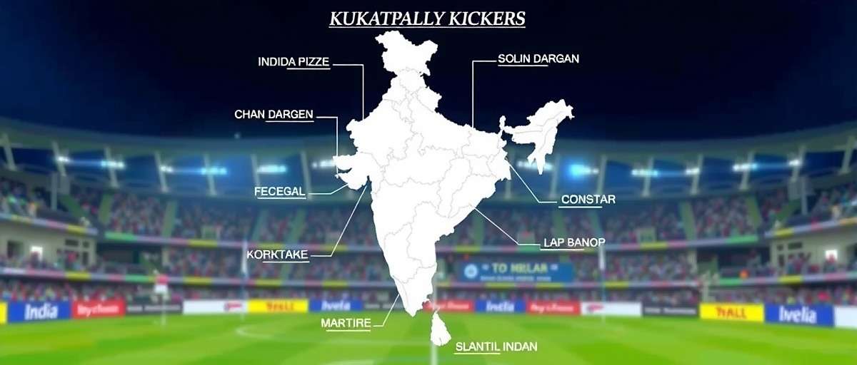 Kukatpally Kickers Regional Popularity Map showing Kukatpally Kickers popularity across different Indian states